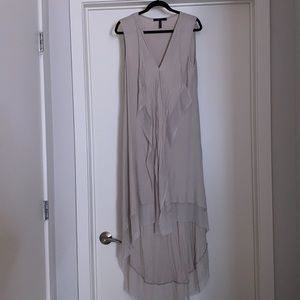 Black flare High low (COLOR IS BLACK)